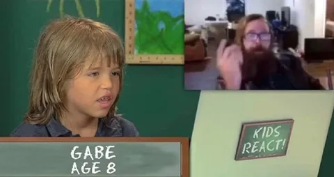Eight-Year-Old Reacts to a Video