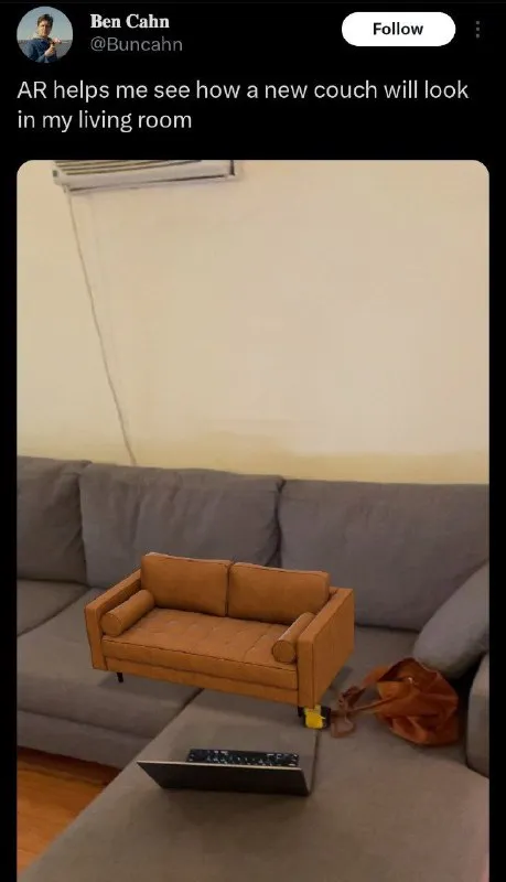 AR Couch Preview