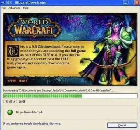 World of Warcraft 3.5 GB Download