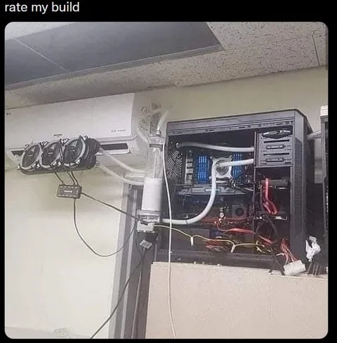 Rate My Improvised PC Build