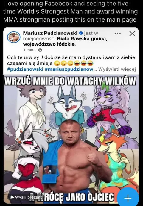 Pudzianowski w watasze wilków