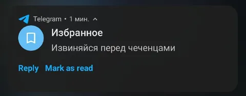 Извиняйся перед чеченцами