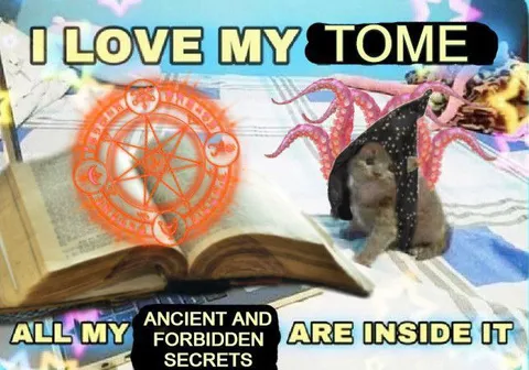 I Love My Ancient Tome