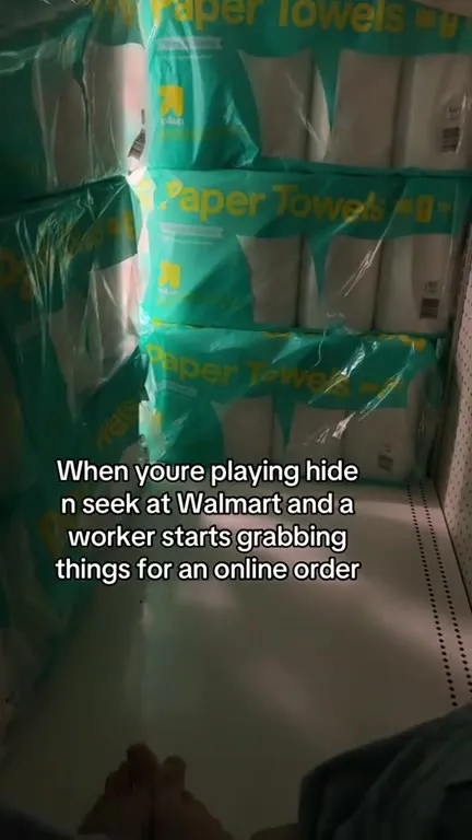 Hide and Seek at Walmart