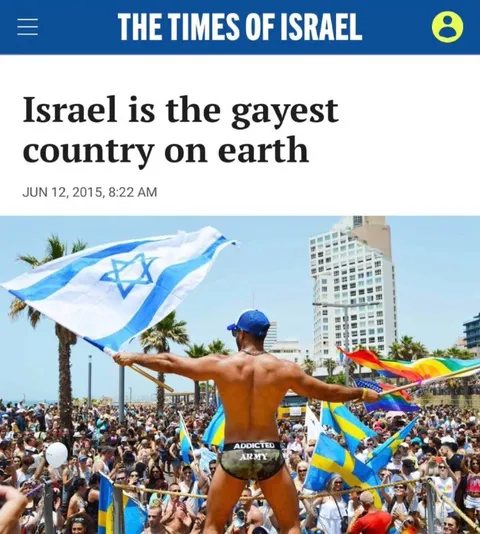 Israel Is the Gayest Country
