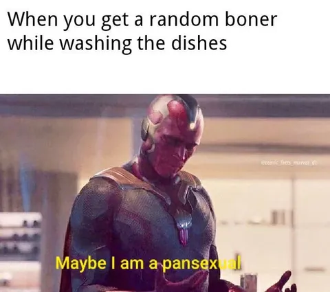 Random Boner While Washing Dishes