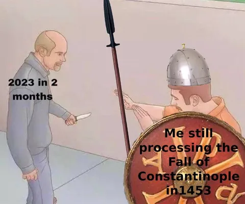 Still Processing Constantinople's Fall