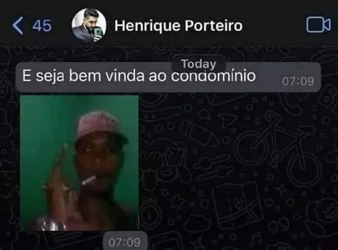 Bem-vinda ao condomínio