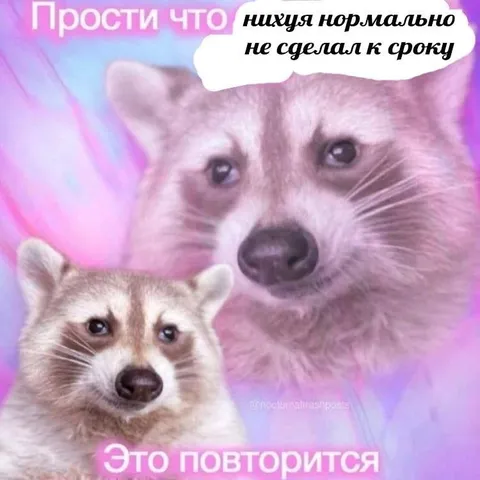 Извинение за сорванный дедлайн