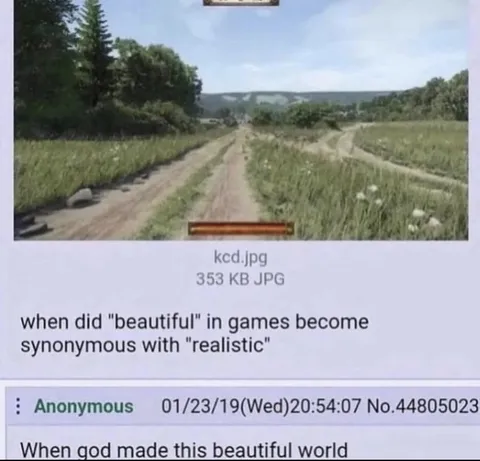 Beautiful Means Realistic Now