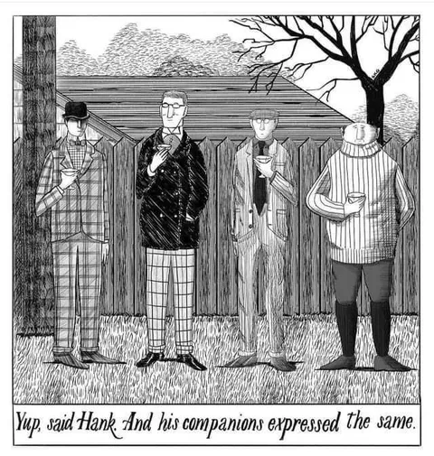 Hank and His Companions Agree