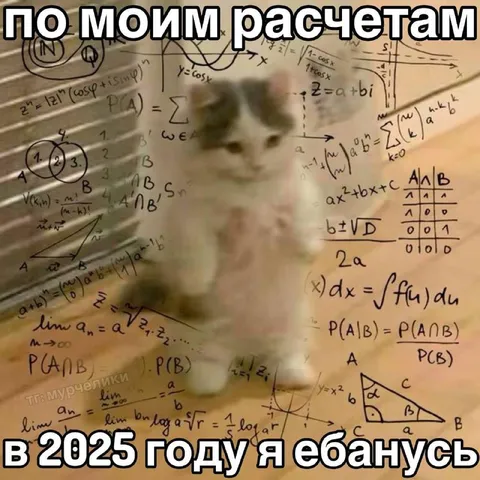 По моим расчетам я ебанусь