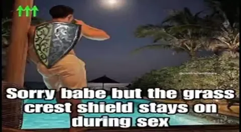 Grass Crest Shield at School