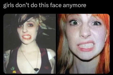 Girls Don't Do This Face Anymore