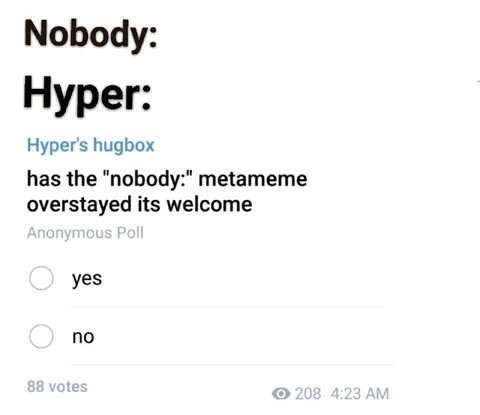 Hyper Overstays Its Welcome