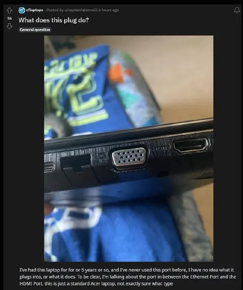 What Does This Laptop Port Do?