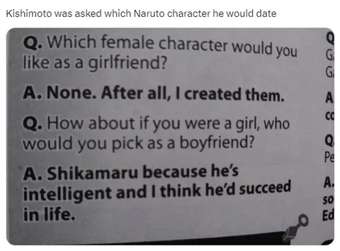 Kishimoto Created Every Girl