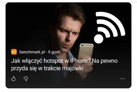 Jak włączyć hotspot w iPhone