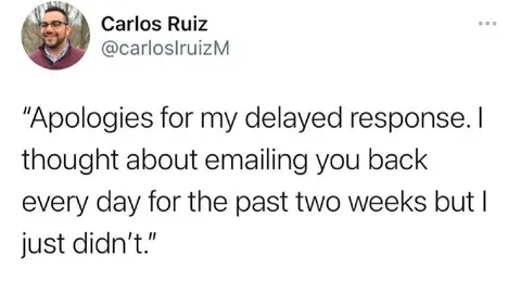 Delayed Email Response