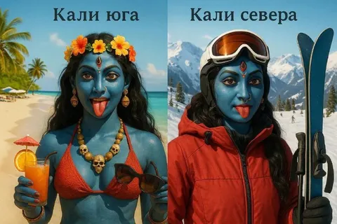 Кали юга и Кали севера
