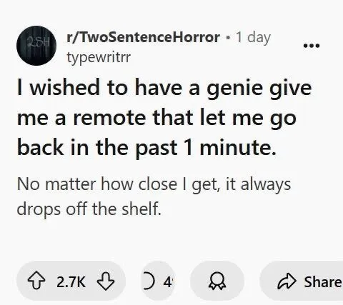 Remote That Sends You Back