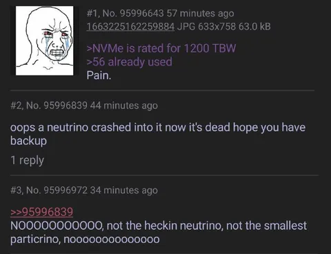 Neutrino Kills the SSD