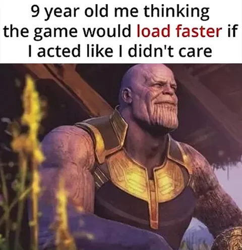 Nine-Year-Old Game Loading Trick