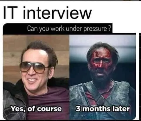 Can You Work Under Pressure?