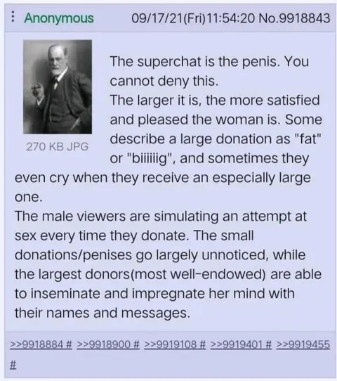 The Superchat Is the Penis