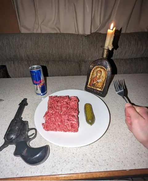 Ужин настоящего выживальщика