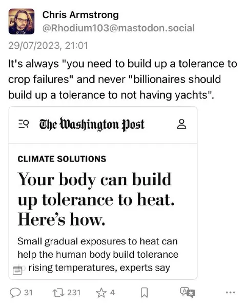 Tolerance for Crop Failures