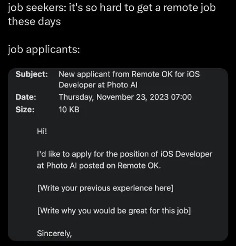 Job Applicant With No Experience