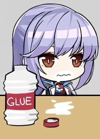 Glue Spill Disaster