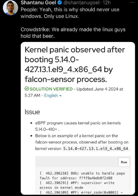 Linux Guys Hold That Beer