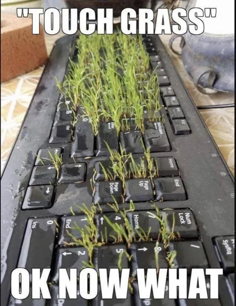 Touch Grass Keyboard