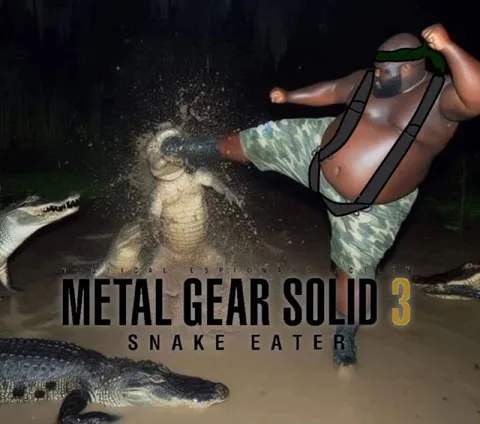 Metal Gear Solid Crocodile Kick