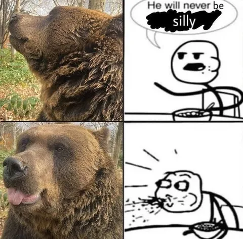 Bear Will Never Be Silly
