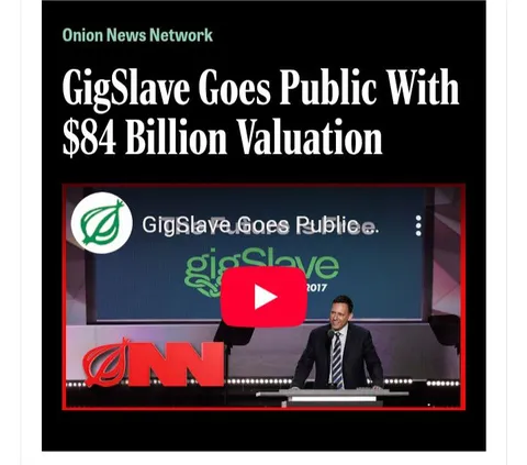GigSlave Goes Public