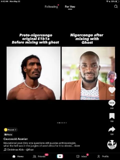 Niger-Congo Before and After Mixing