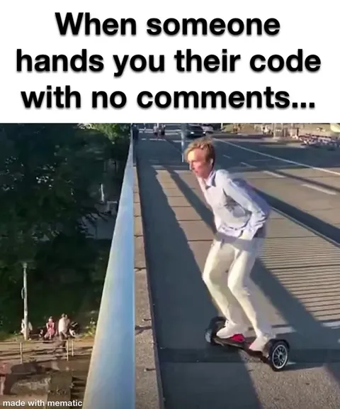 Code With No Comments