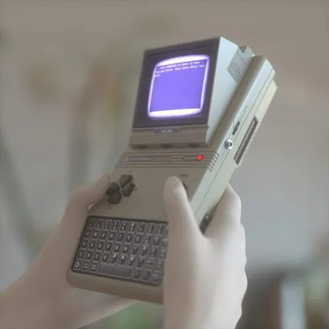 Handheld Commodore 64