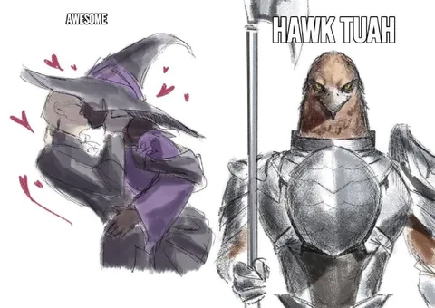 Awesome Hawk Tuah