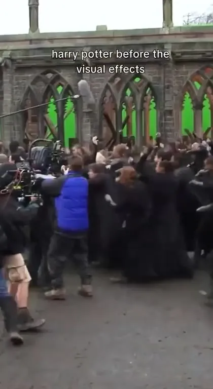 Harry Potter Before Visual Effects