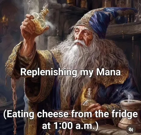 Replenishing My Mana at 1 AM