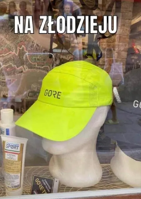 Na złodzieju czapka gore