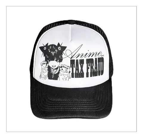 Anime Tax Fraud Trucker Hat