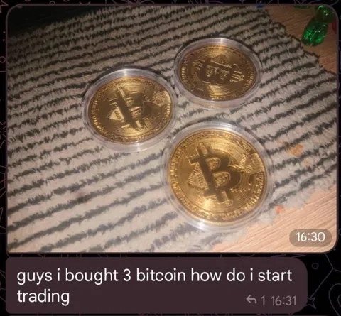 Bought Three Bitcoin