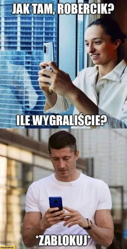 Jak tam, Robercik? Zablokuj