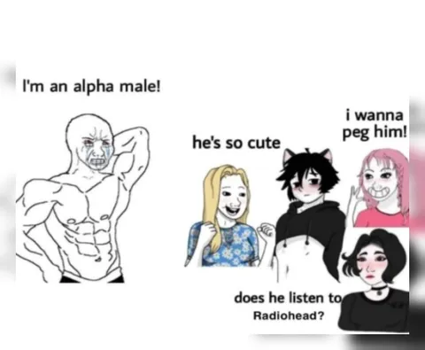 Alpha Male Gets Pegged