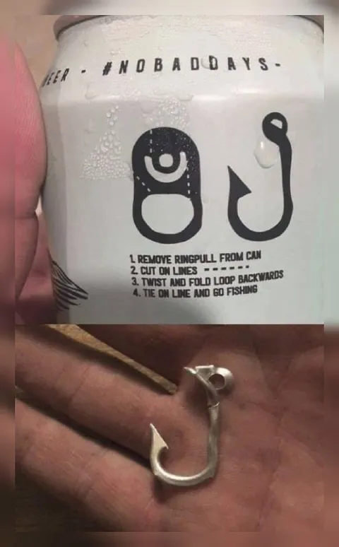 Beer Can Fishing Instructions